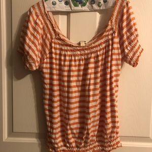 Over the shoulder shirt